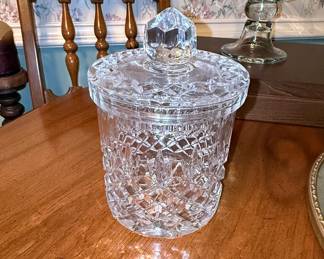 Waterford Crystal Hibernia Biscuit Barrel