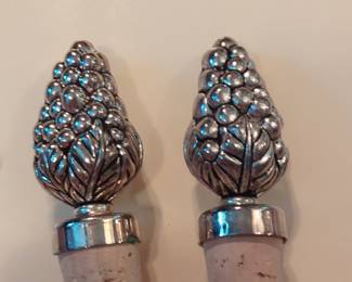 Vintage Pinecone Wine Bottle Stoppers