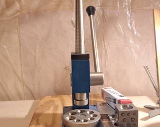 Jewelry Ring Stretcher and Reducer Tool Set with Dapping Block