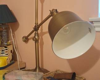 IKEA Barometer Desk Lamp - Antique Brass