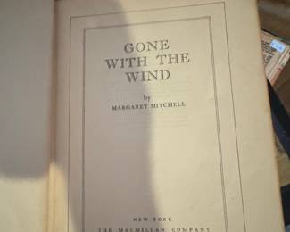 Gone with the Wind by Margaret Mitchell (1937 Macmillan reprint)
