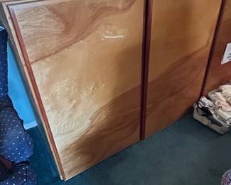 Custom-Built Pine Storage Cabinet