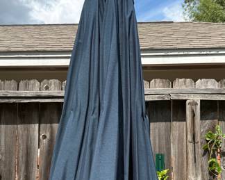 9 ft. Market Patio Umbrella in Navy Blue