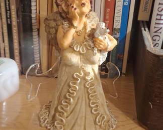 Guardian Grannies & Friends "Blanche" Angel with Poodle