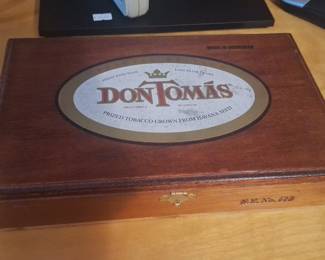 Don Tomas Special Edition No. 600 Cigar Box