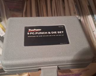 TruePower 9-Piece Punch and Die Set
