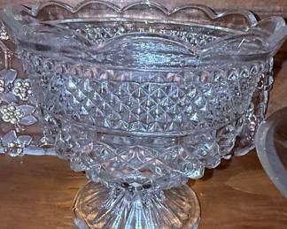 Anchor Hocking Wexford Compote Bowl