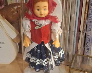 Vintage Czechoslovakian Folk Costume Doll - Lidova Tvorba