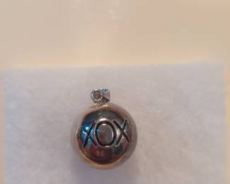 Family Stick Figure Harmony Ball Pendant