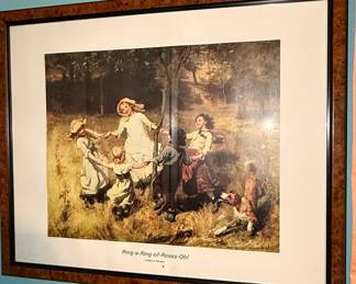 Frederick Morgan 'Ring-a-Ring-of-Roses-Oh!' Print