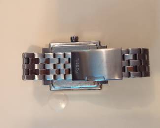 Fossil BQ9366 Women's Crystal Bezel Multifunction Stainless Steel Watch