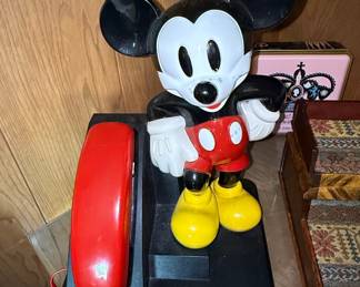 Vintage AT&T Mickey Mouse Telephone