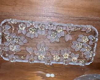Lalique 'Ceylan' Rectangular Tray
