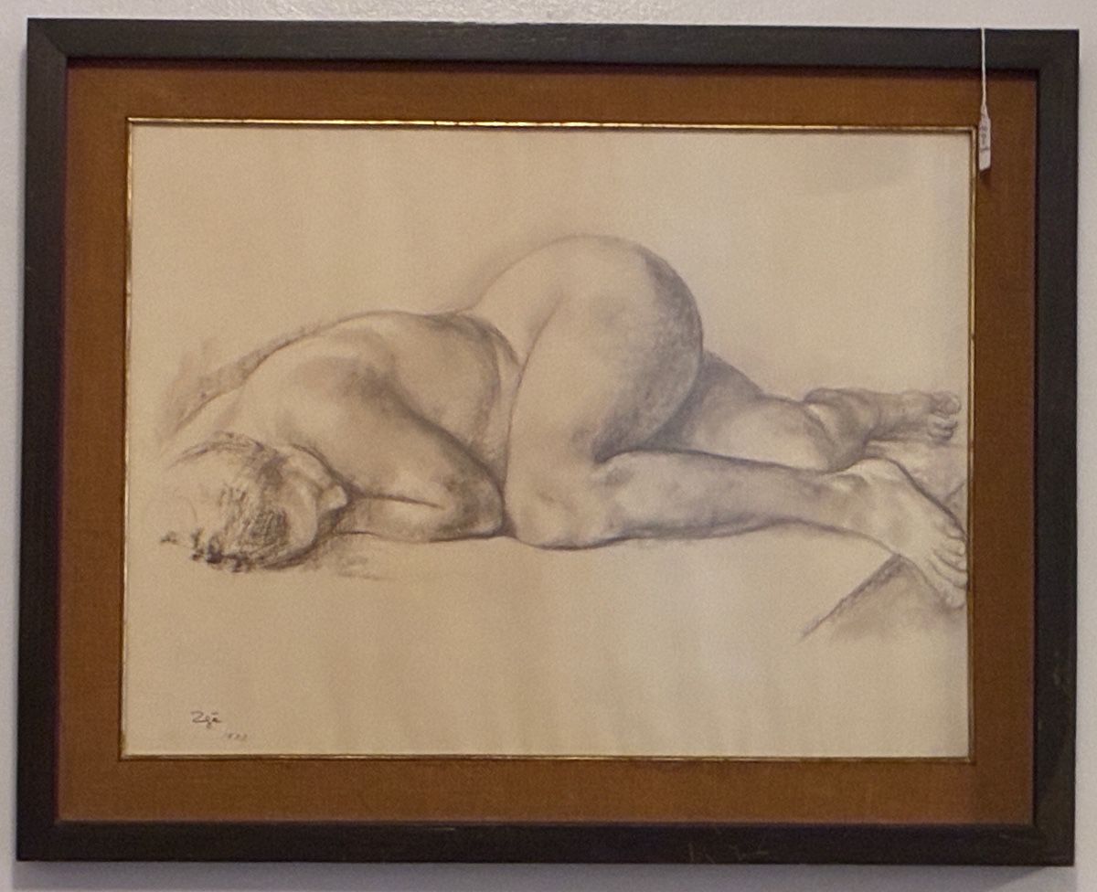 Francisco Zuniga, 1973 'Desnudo Acostado'
