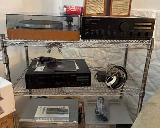 Vintage Electronics - Thorens, Nakamichi, Onkyo, Svenska Hőgtalarfabriken, Klipsch