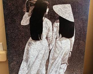 Thank Le, Saigon 1969 lacquerware