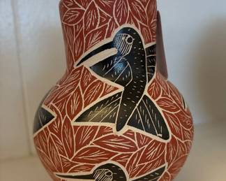 Octavio Silveira Bird Vase