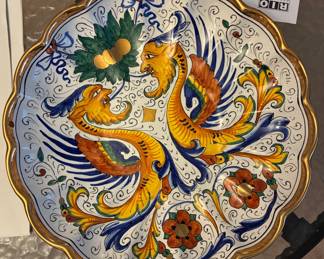 Mojilica Deruta, Italy Wall Plate