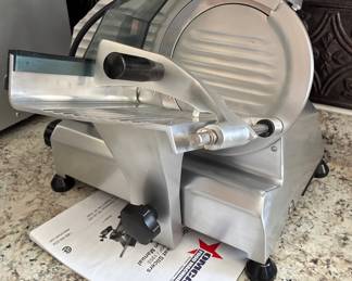 Omcan Comercial Belt Driven Meat Slicer