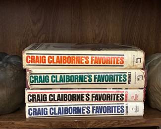Craig Claiborne's Favorites from the New York Times Complete Set vol. I - IV