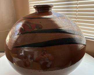 Gerry Newcomb Large Glazed Vessel