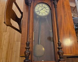 Antique clock from Europe