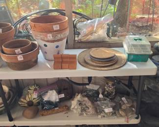 Misc patio items