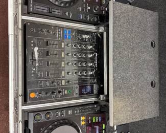 Professional DJ equipment