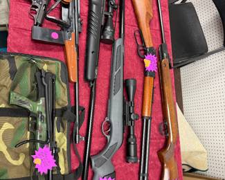Pellet guns