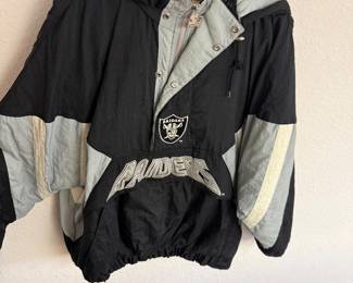 Vintage Raiders starter jacket excellent condition