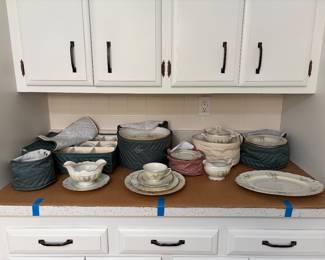 Arcadian China "Old Rose" 12 place settings - 72+ pieces
