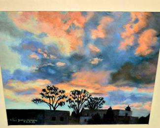 Evelyn Ella Jordan- Isaac's " Sunset". Evelyn was a former resident of St. Joseph