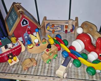 Vintage pull toys