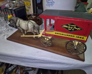 "The Great Atlantic & Pacific Tea Co." horse w/ wagon