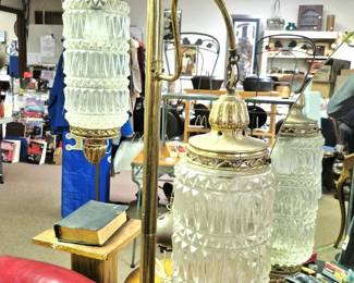 Much lighting!! MCM pole lamp