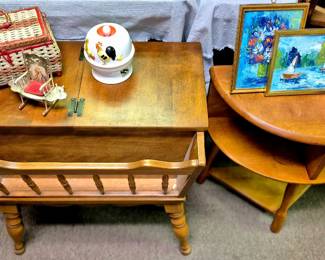 1970's Early American side tables