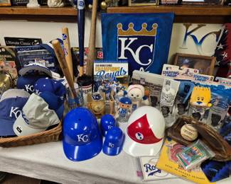 Vintage and modern Royals collectibles