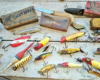 Vintage fishing