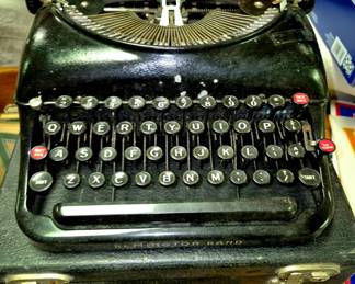 Vintage typewriters. 