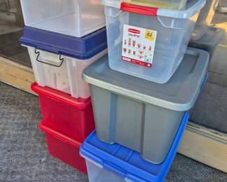 Storage tubs