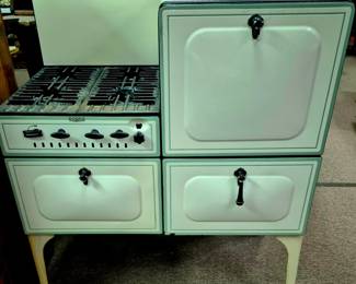 Vintage stoves. Roper gas stove
