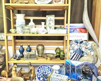 Much pottery, stoneware, china, glassware and figurines.