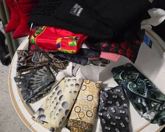 Silk scarves