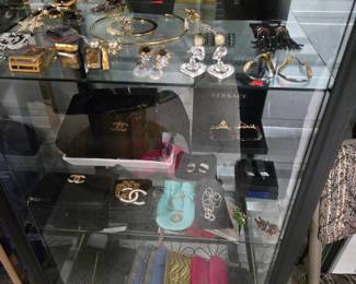 Designer wallets and jewelry