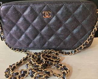 Chanel iridescent caviar bag