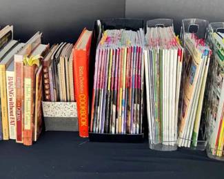 BK138Vintage Modern Cooking, Baking, Sewing Books Magazines