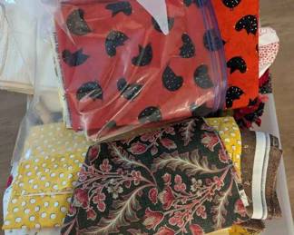 BK263An Assortment Of Quilting Fabrics