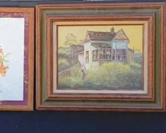 BK279Vintage Amish Art