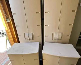 BK125Rubbermaid Resin Garage Storage Cabinets