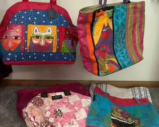 BK168Laurel Burch Overnight And Tote Bags More